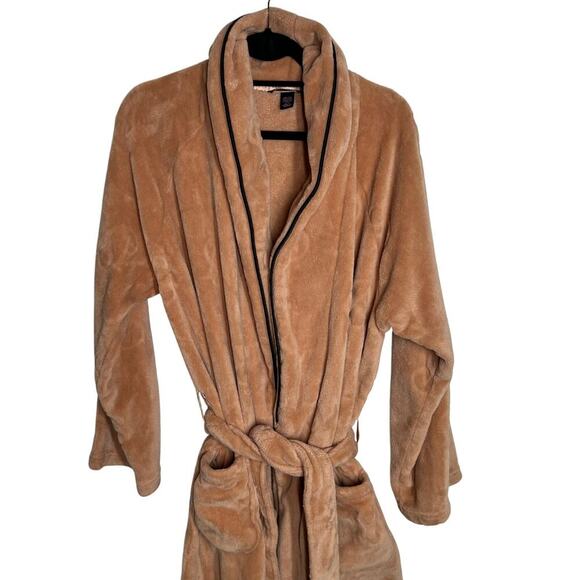 Victoria's Secret Women's Super Soft Logo Long Robe Size Medium Large - Picture 2 of 9